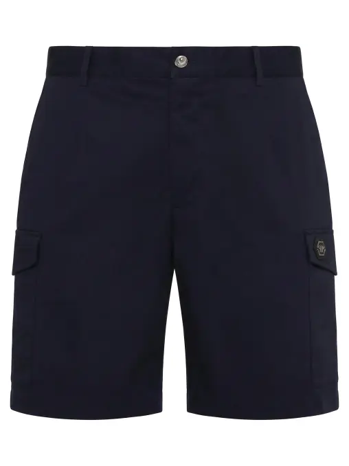 Шорты-карго хлопковые PHILIPP PLEIN