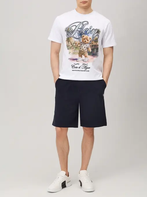 Шорты хлопковые PHILIPP PLEIN