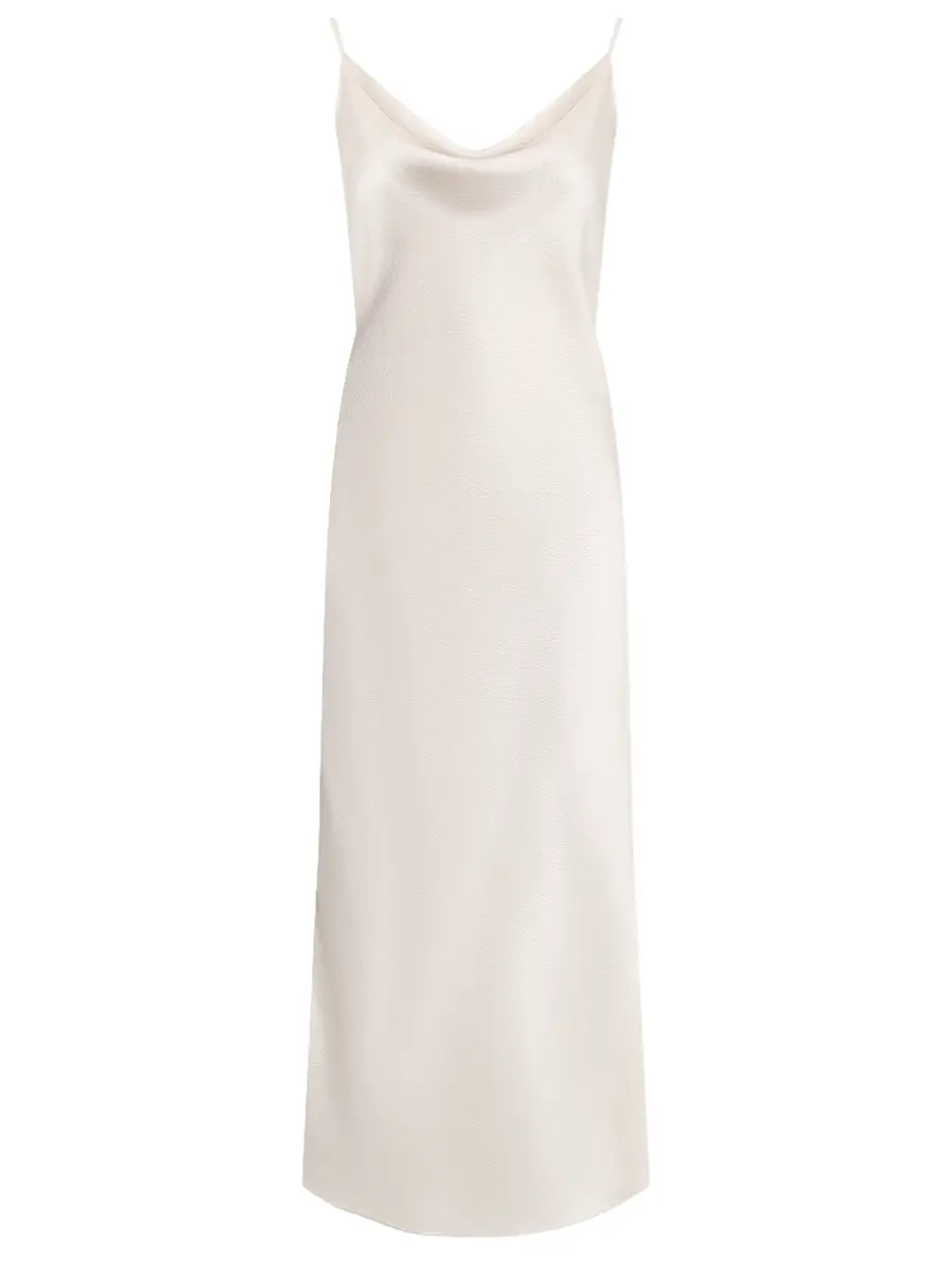 Платье шелковое