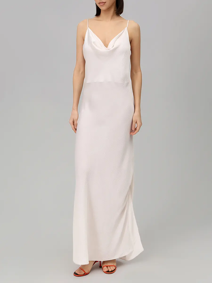 Платье шелковое