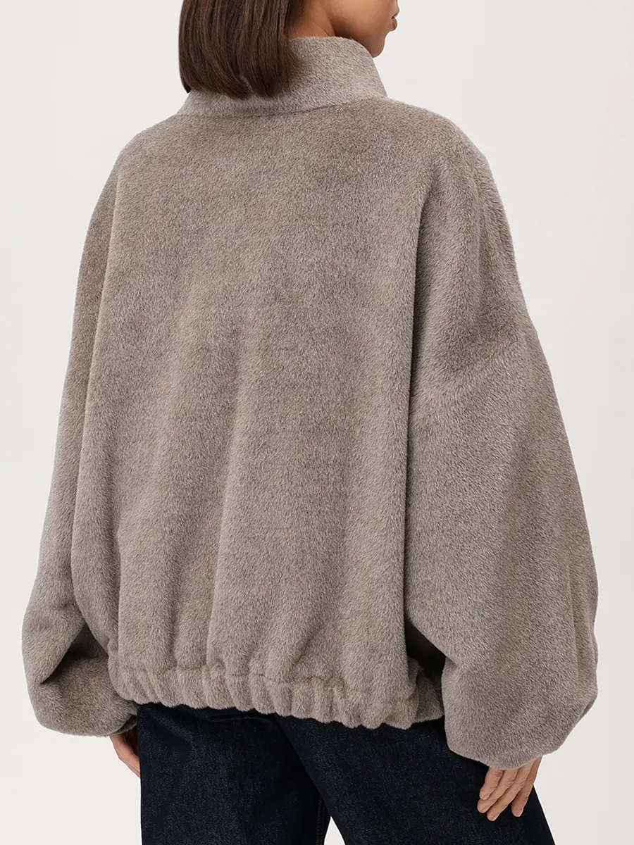 Полупальто шерстяное