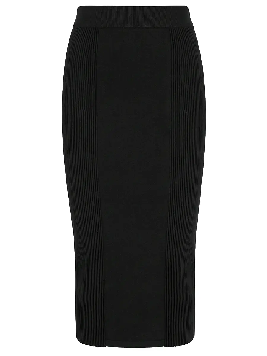 Юбка из шелка и вискозы