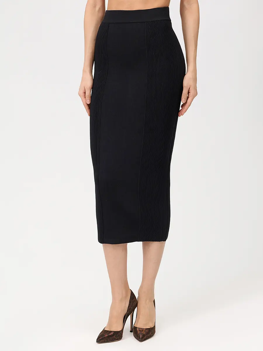 Юбка из шелка и вискозы