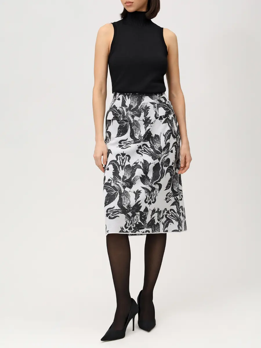 Юбка из вискозы