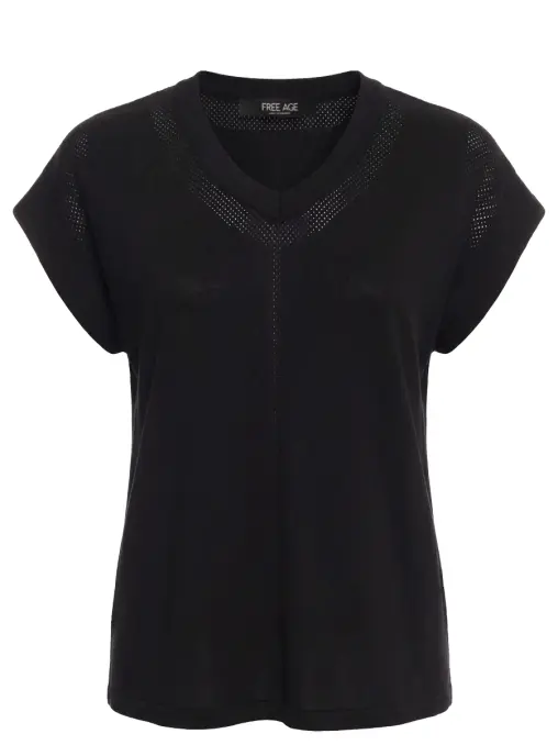 Джемпер из шелка и вискозы FREE AGE