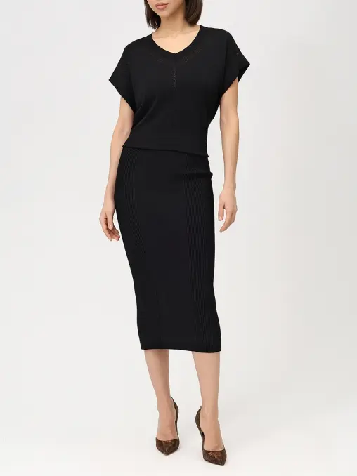 Джемпер из шелка и вискозы FREE AGE