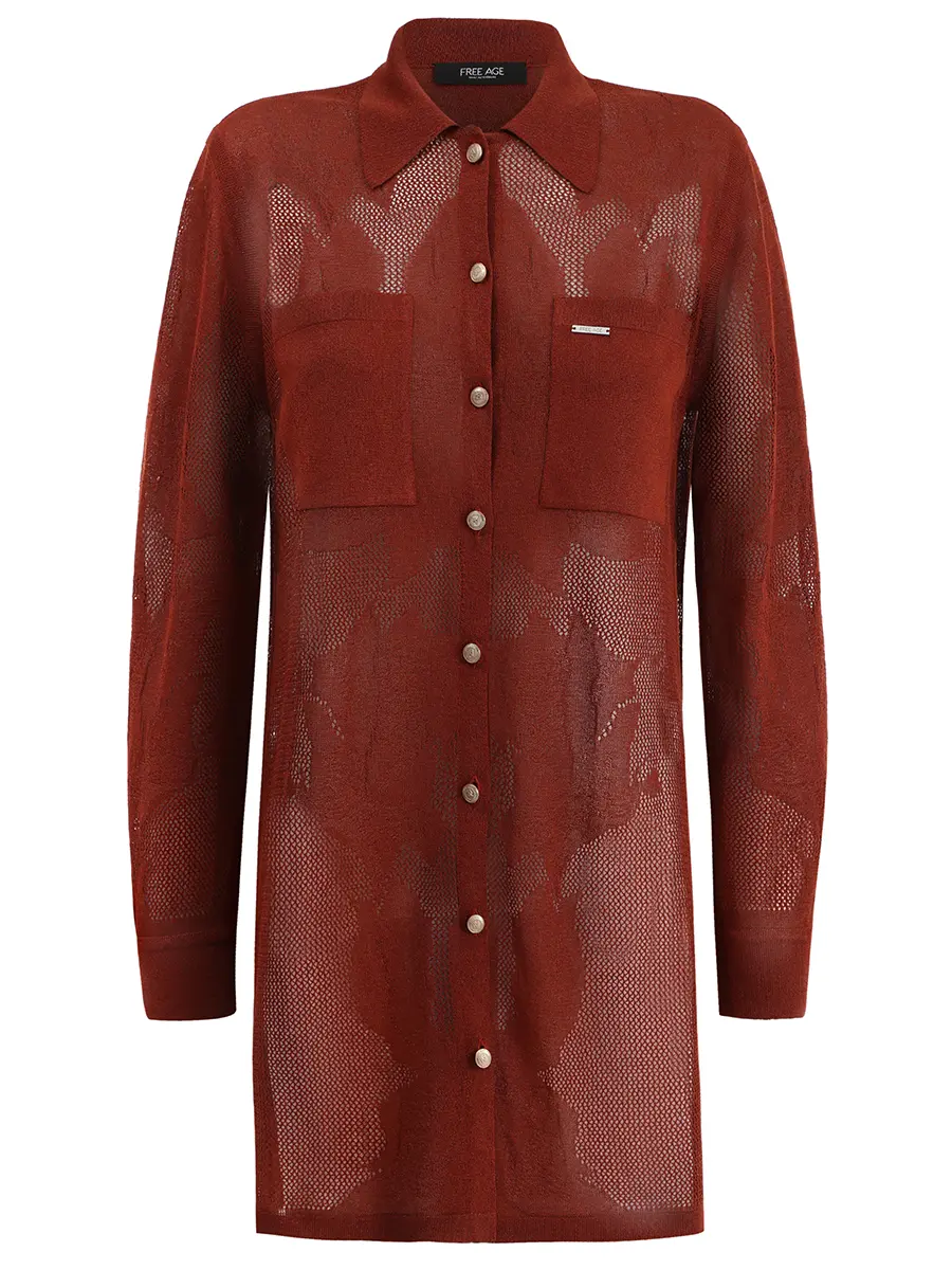 Рубашка из вискозы