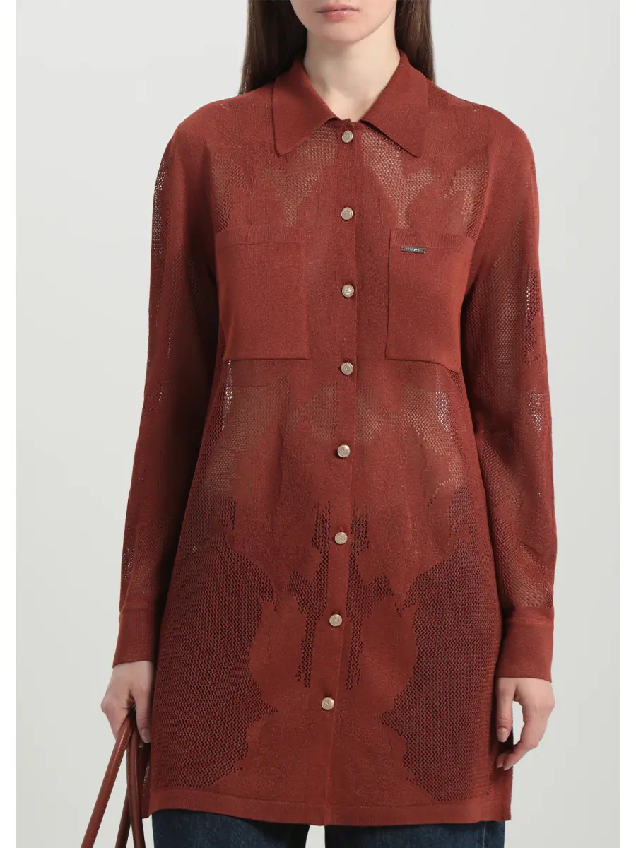 Рубашка из вискозы