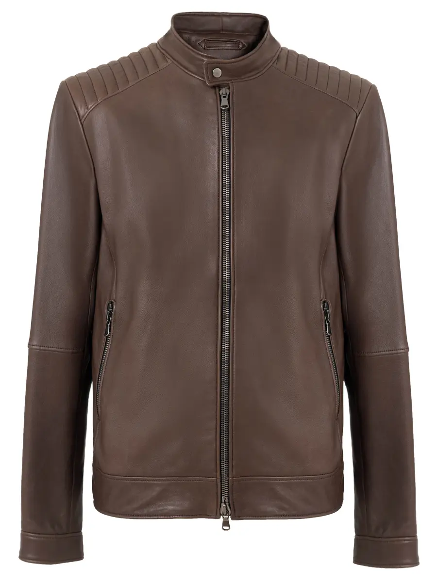 Куртка кожаная