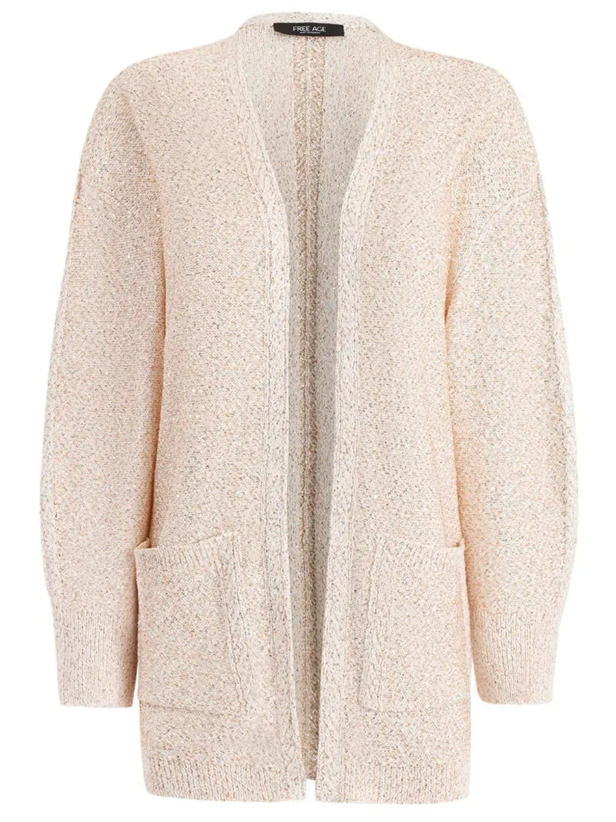 Кардиган с пайетками