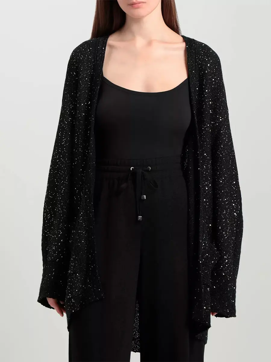 Кардиган с пайетками