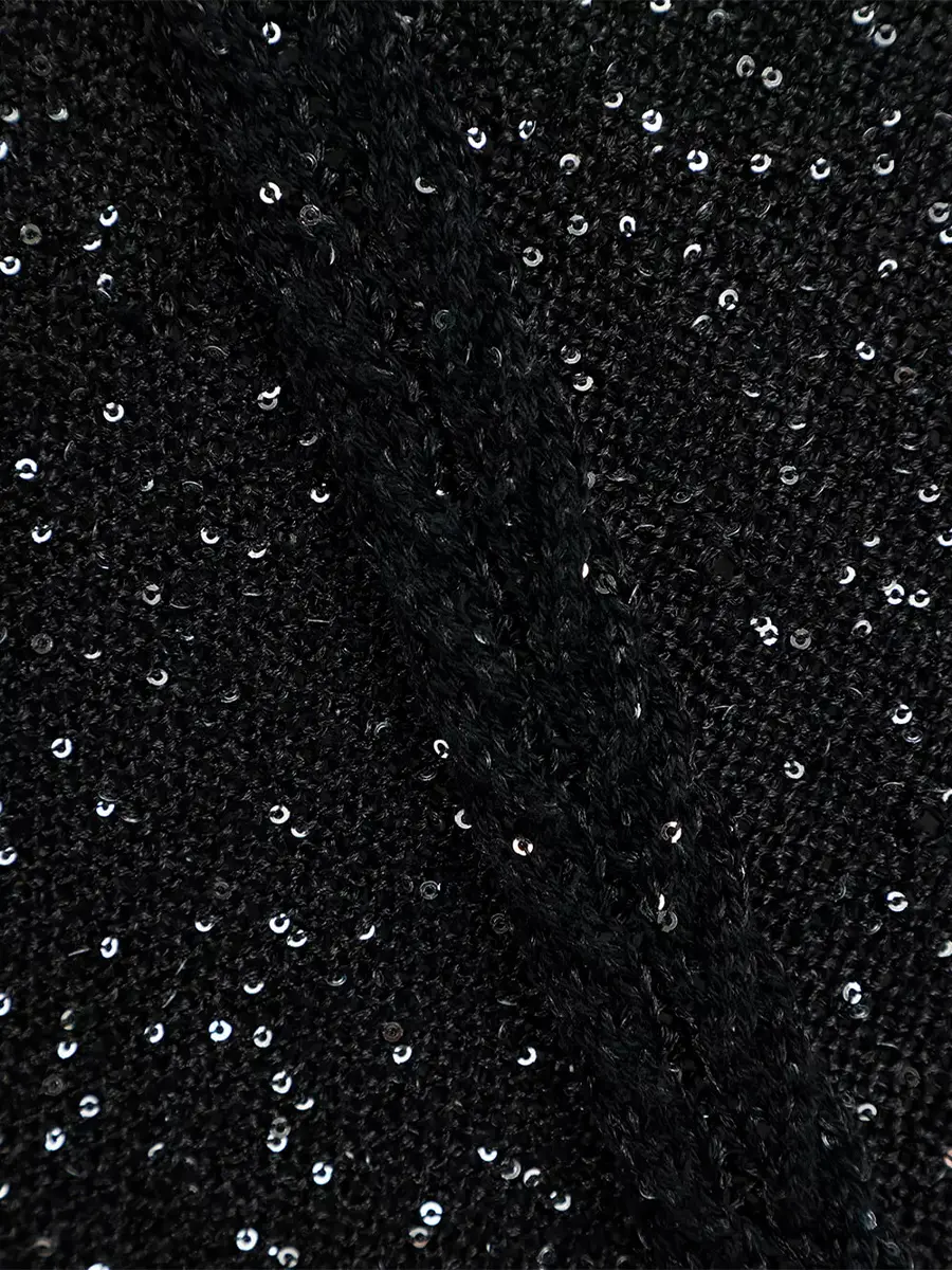 Кардиган с пайетками