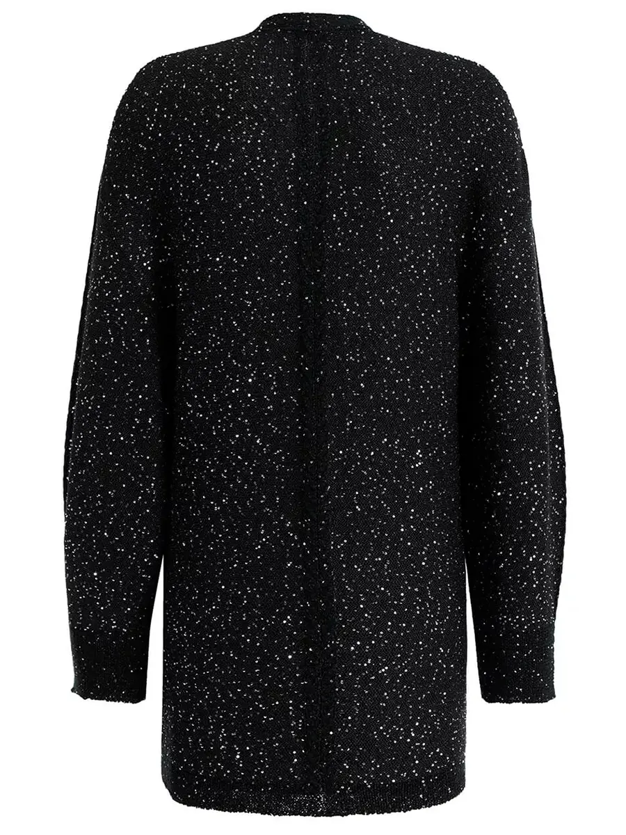 Кардиган с пайетками
