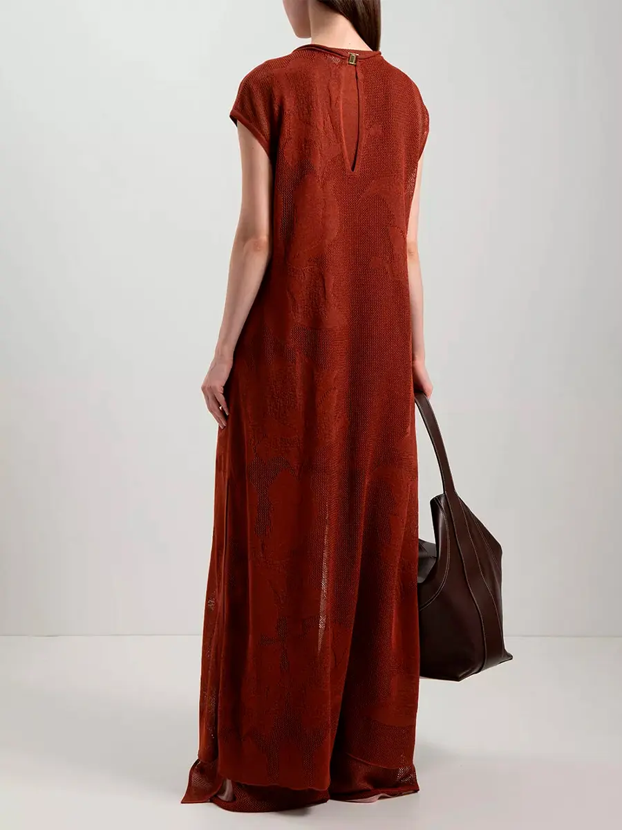 Платье из вискозы