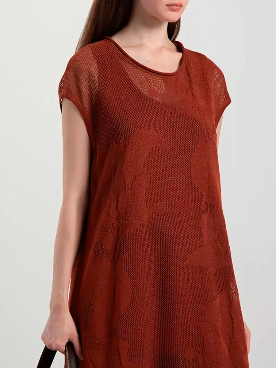 Платье из вискозы