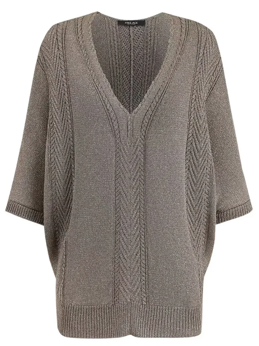 Пуловер из вискозы