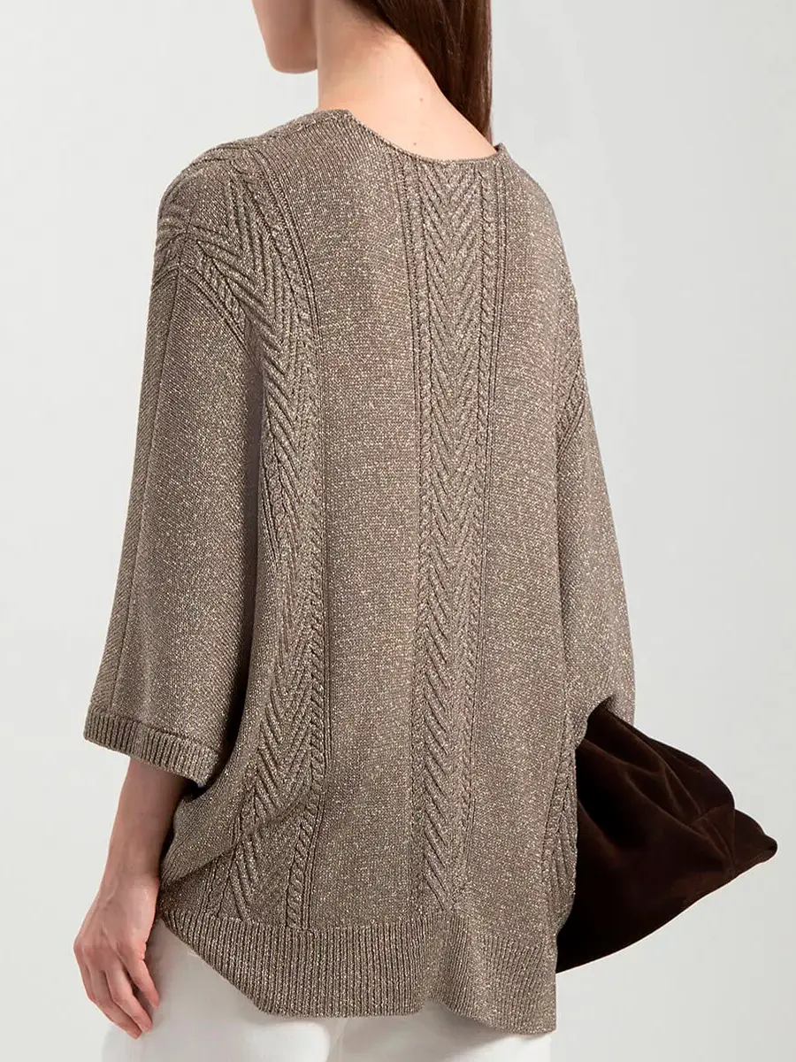 Пуловер из вискозы