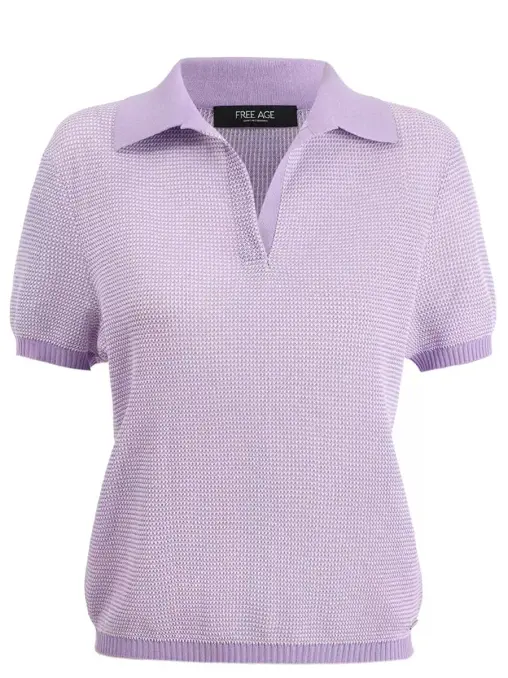 Поло из вискозы FREE AGE