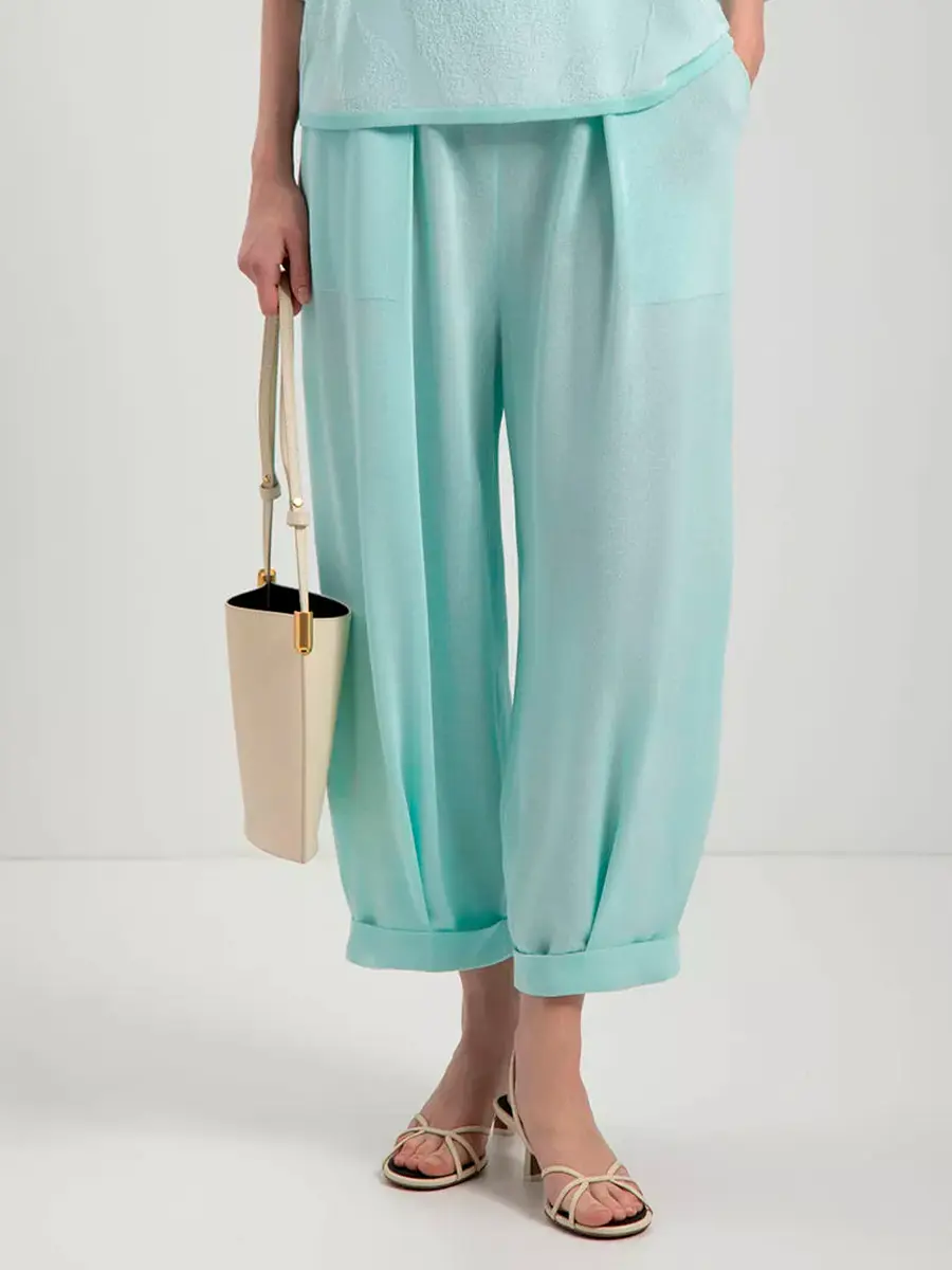 Брюки из вискозы