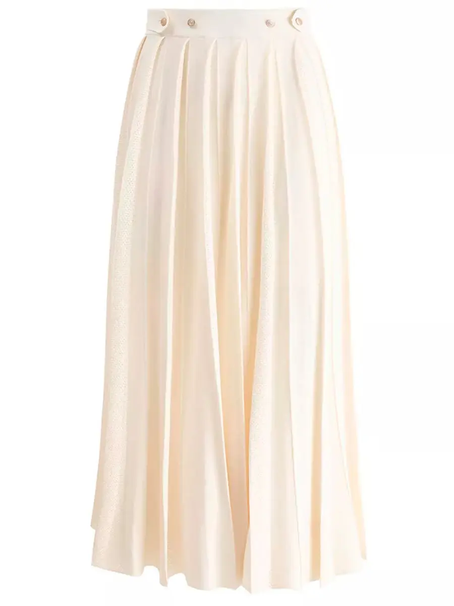 Юбка из шелка и вискозы