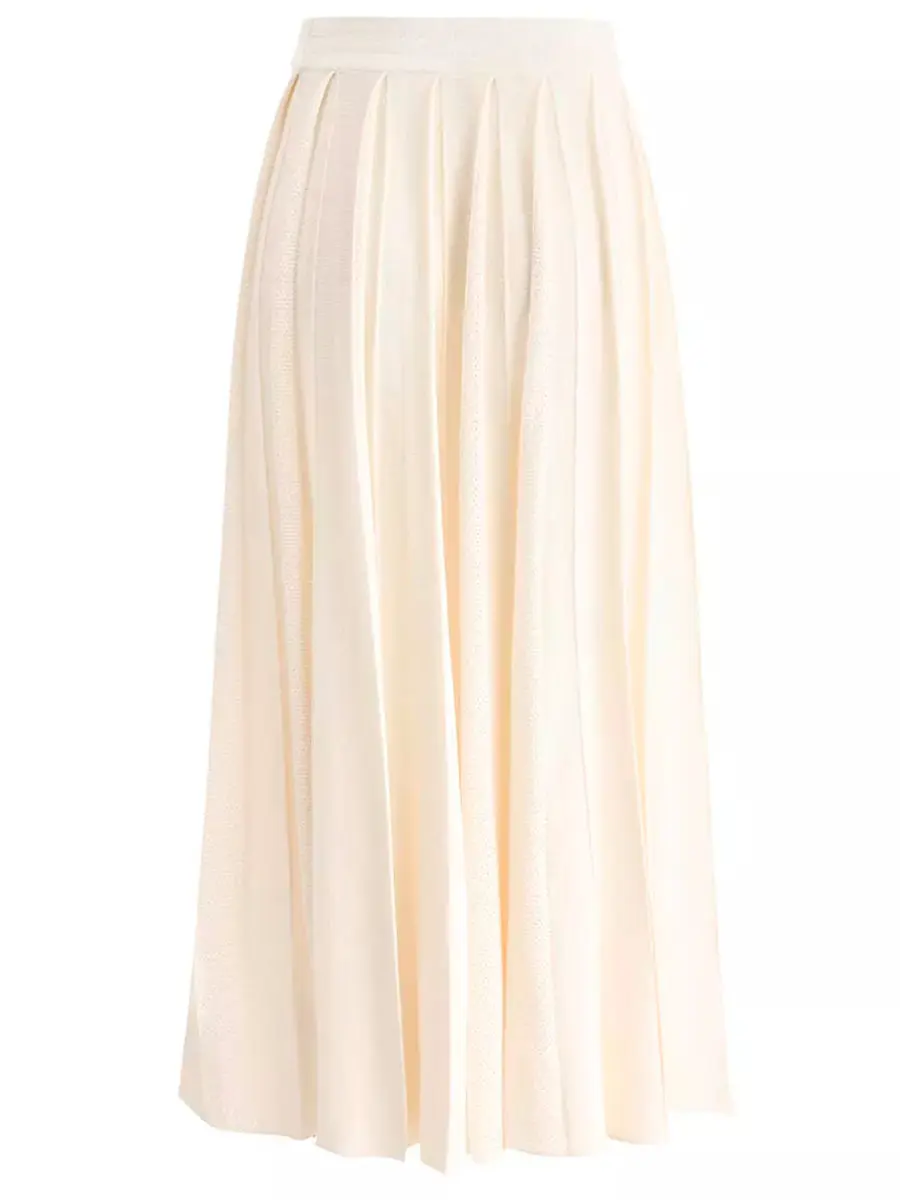 Юбка из шелка и вискозы