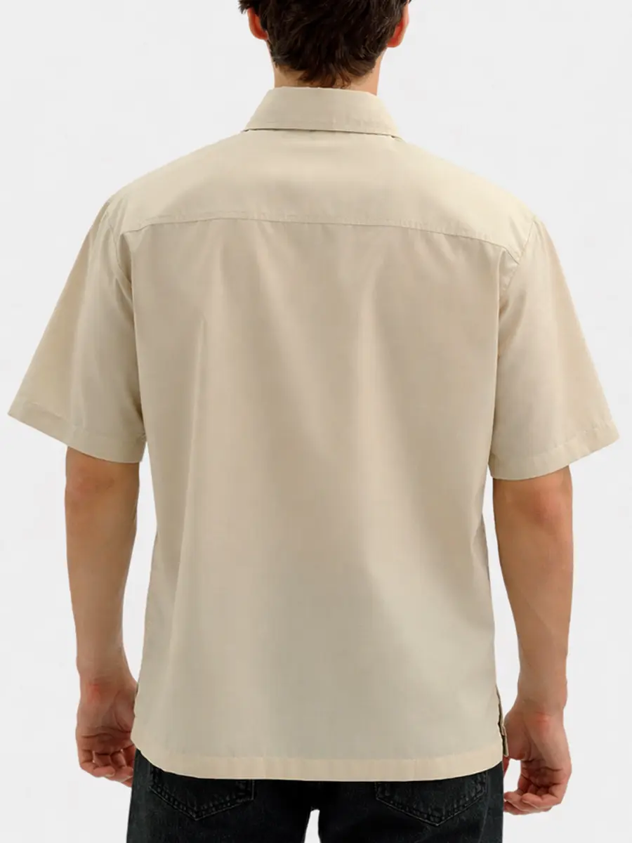 Рубашка однотонная