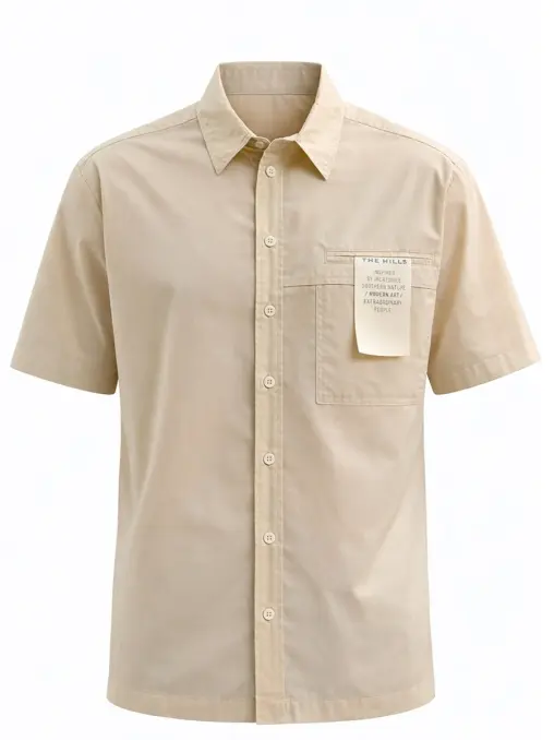 Рубашка однотонная THE HILLS