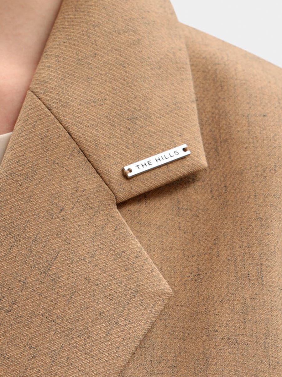 Пиджак однотонный