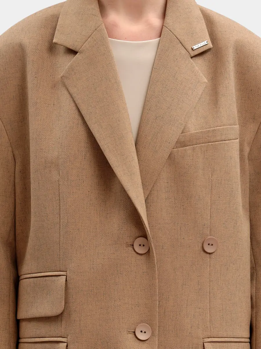 Пиджак однотонный