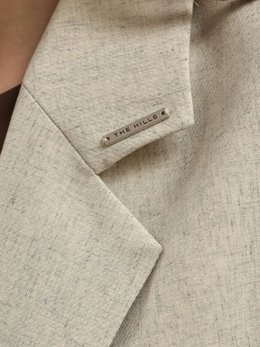 Пиджак однотонный