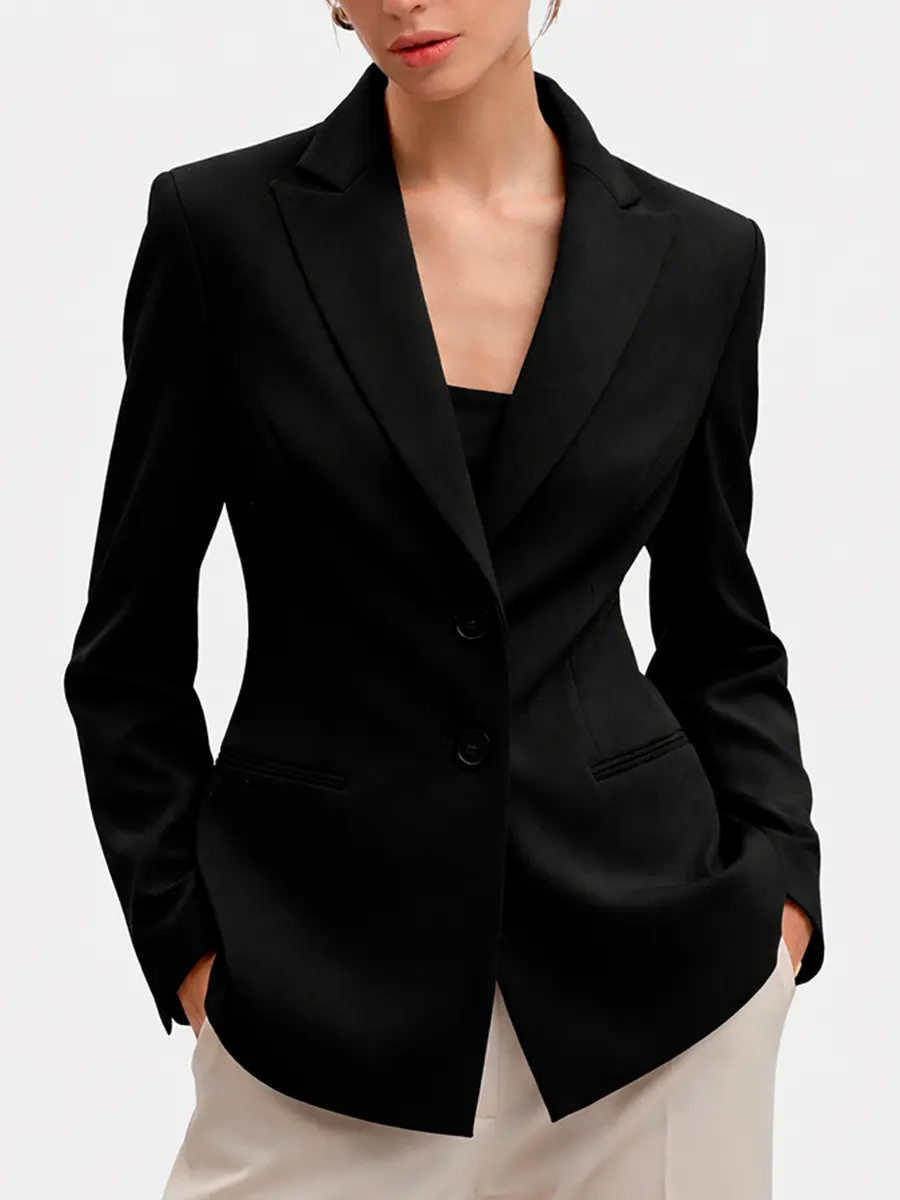 Пиджак однотонный