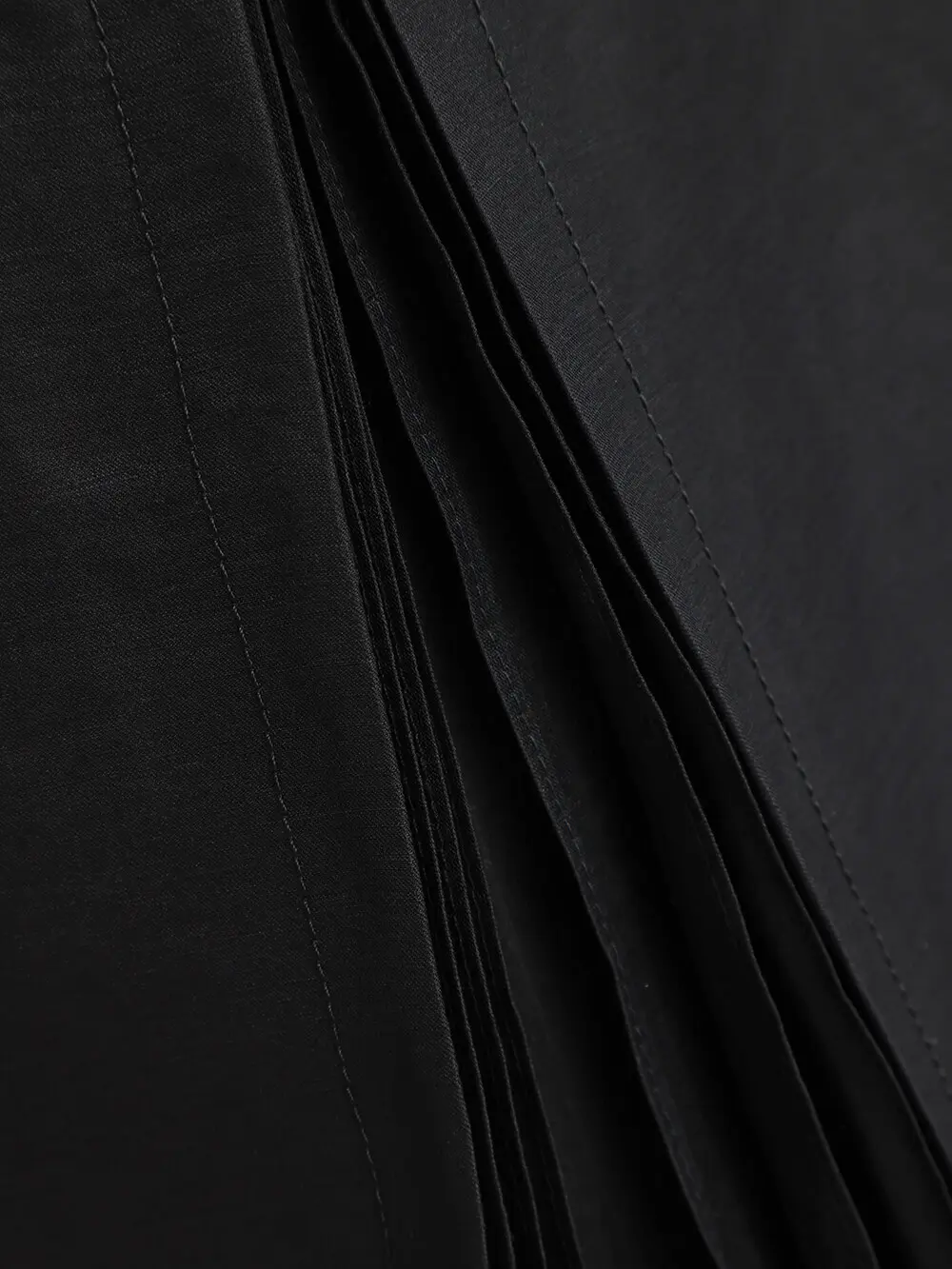 Юбка из льна и шелка