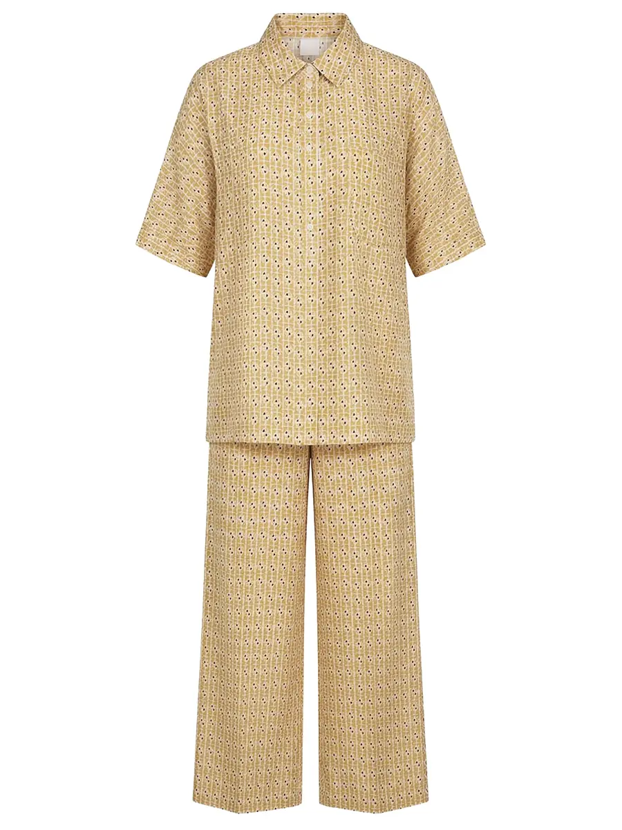 Костюм шелковый