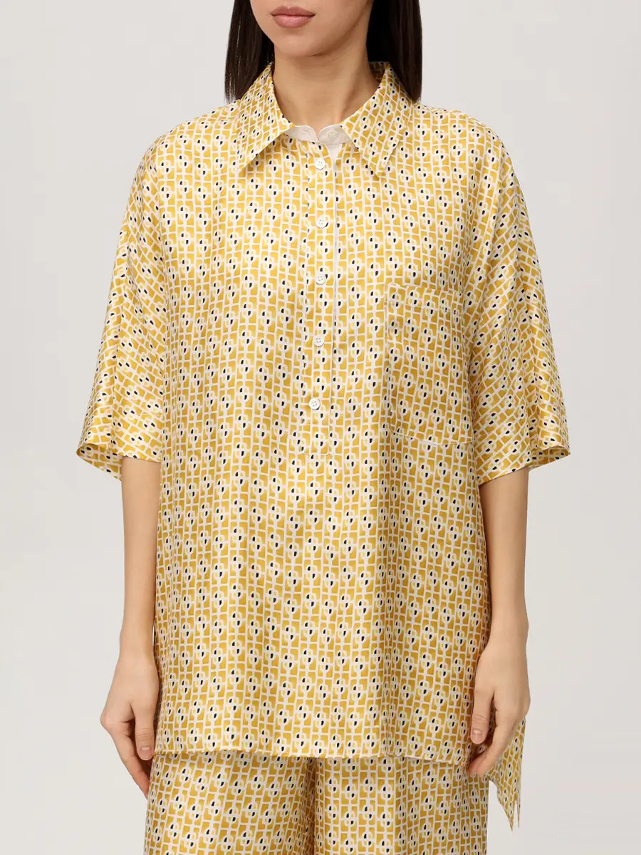 Костюм шелковый