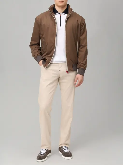 Бомбер однотонный KITON
