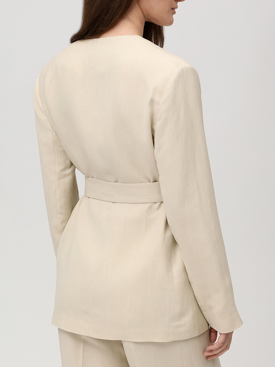 Костюм из вискозы и льна