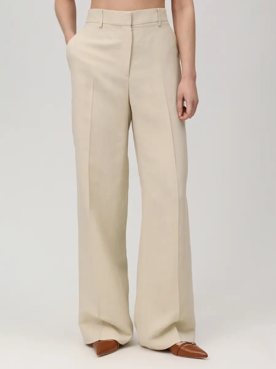 Костюм из вискозы и льна