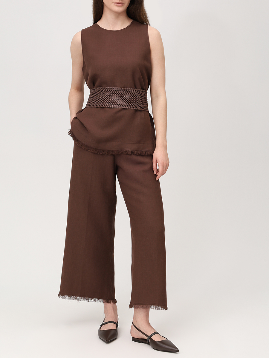 Костюм из вискозы и льна