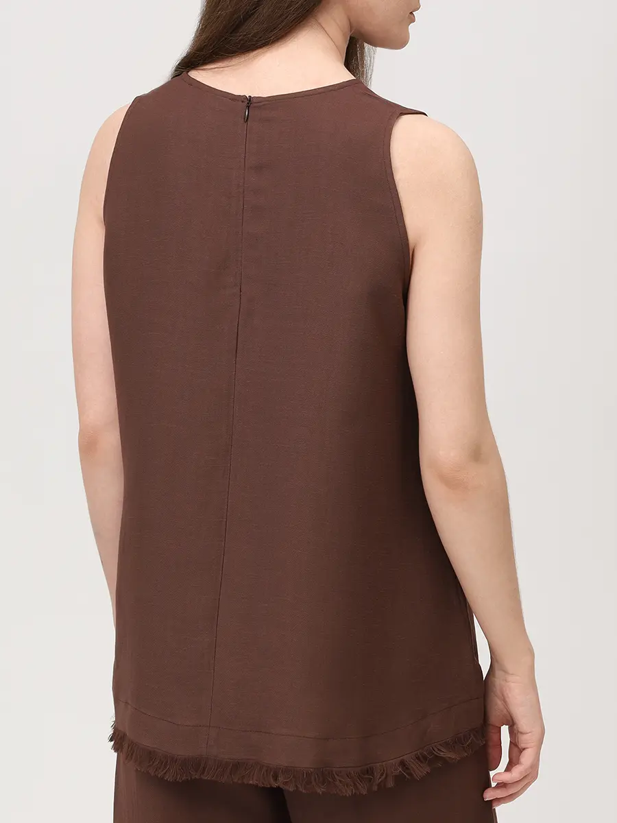 Костюм из вискозы и льна