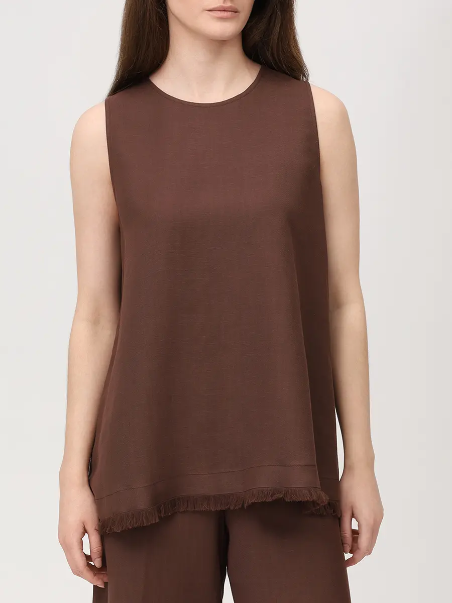 Костюм из вискозы и льна