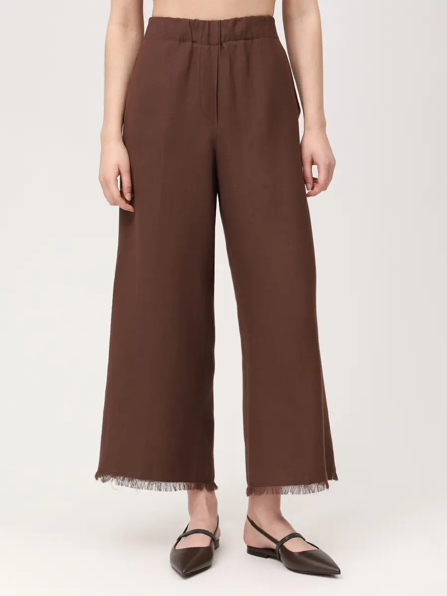 Костюм из вискозы и льна