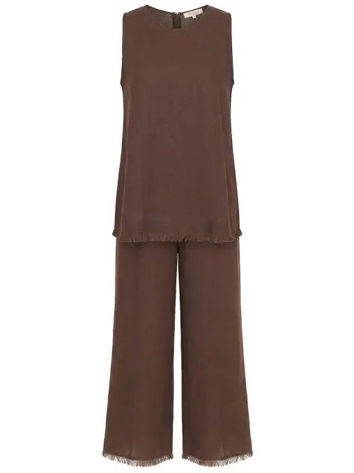 Костюм из вискозы и льна ANTONELLI FIRENZE