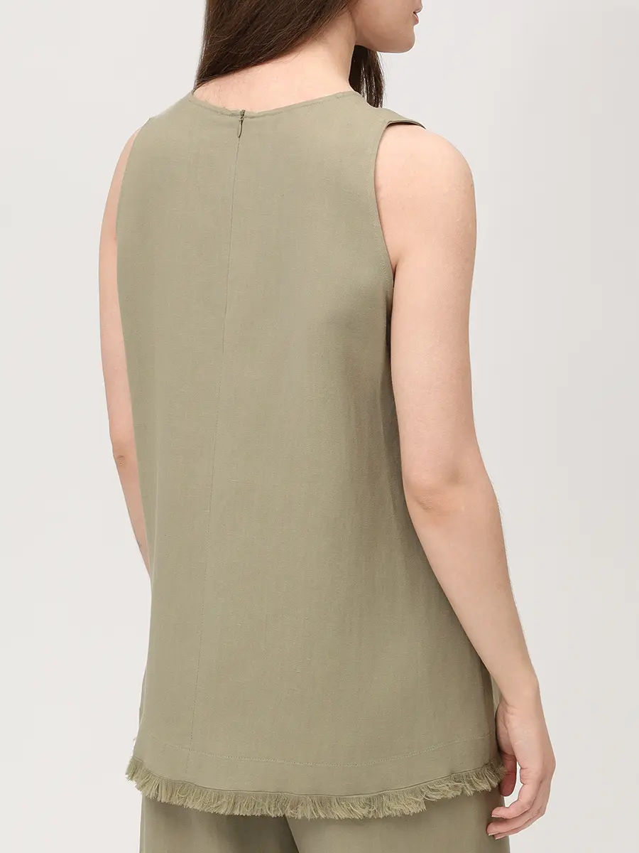 Костюм из вискозы и льна