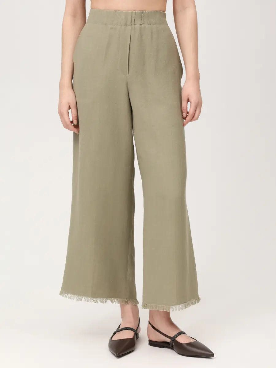 Костюм из вискозы и льна