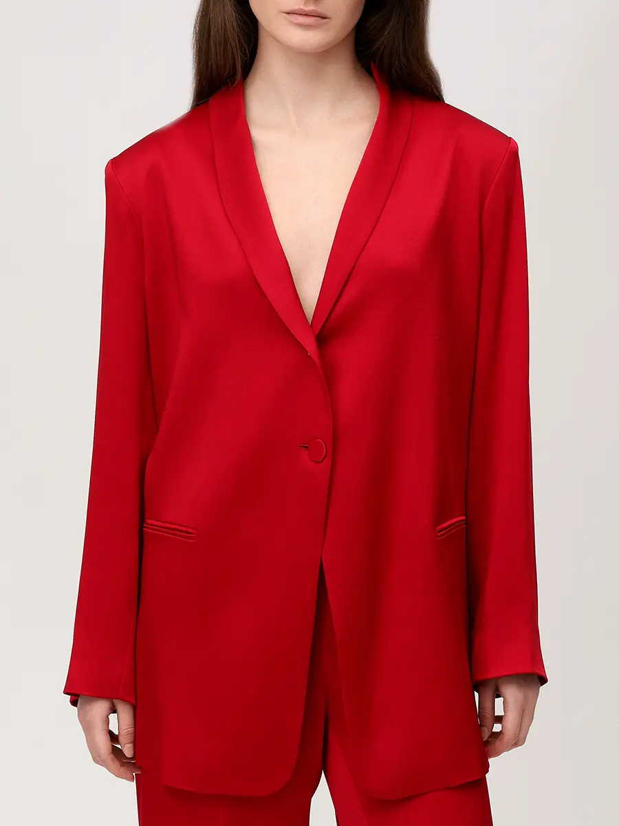 Костюм однотонный