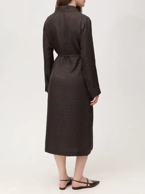 Платье шелковое FENDI
