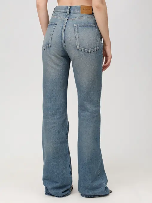 Джинсы хлопковые SAINT LAURENT
