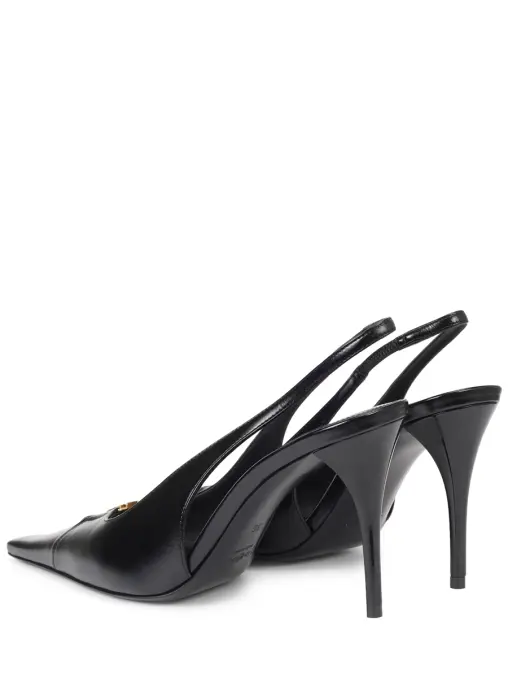 Туфли кожаные SAINT LAURENT