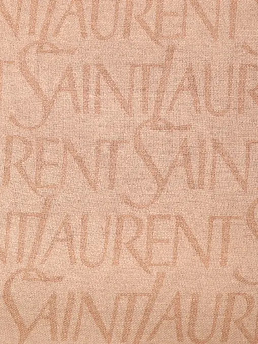 Платок шерстяной SAINT LAURENT