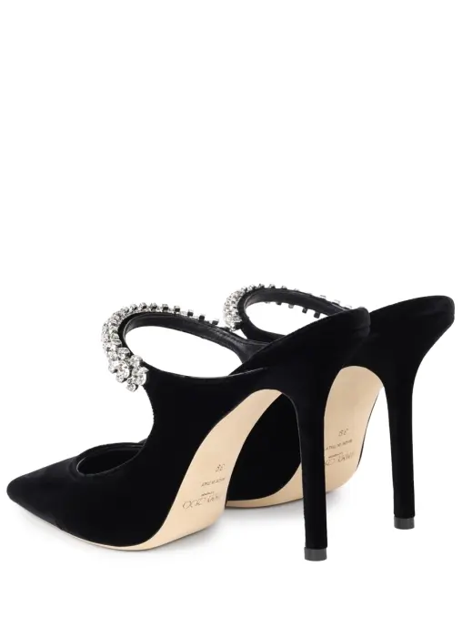 Мюли бархатные JIMMY CHOO